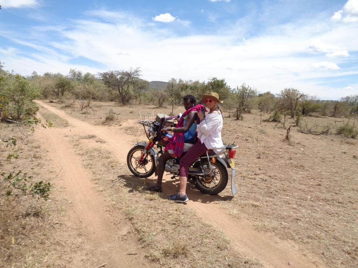 Maasai homestay camping Sekenani Bagian luar foto