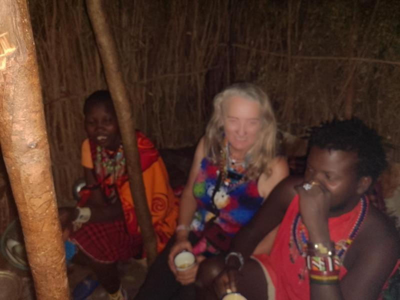 Maasai homestay camping Sekenani Bagian luar foto