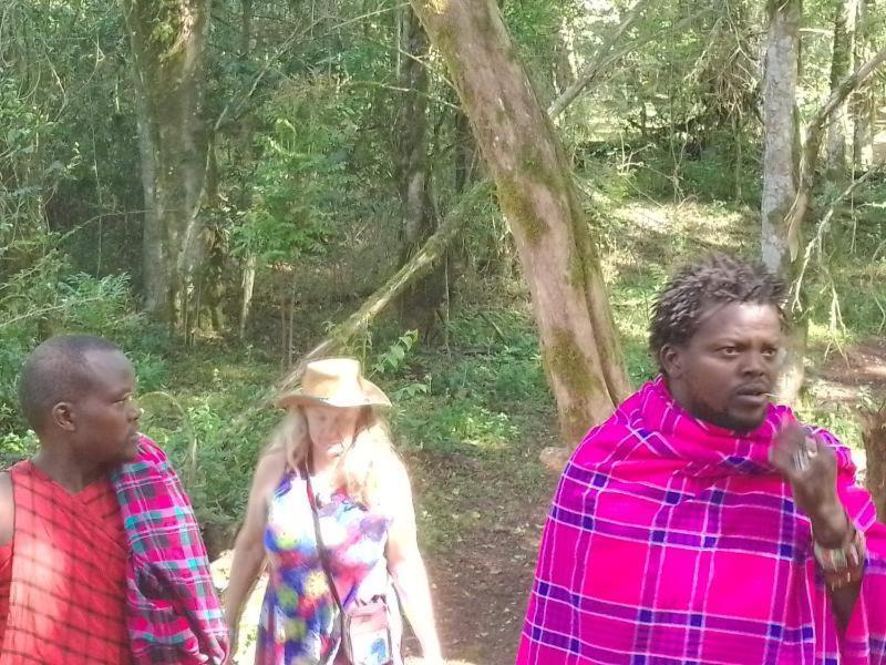 Maasai homestay camping Sekenani Bagian luar foto