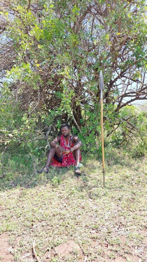 Maasai homestay camping Sekenani Bagian luar foto