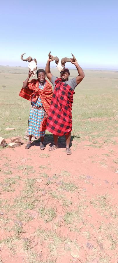Maasai homestay camping Sekenani Bagian luar foto