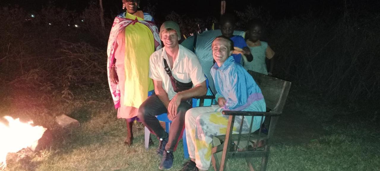 Maasai homestay camping Sekenani Bagian luar foto