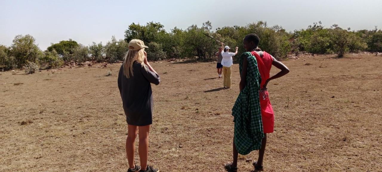 Maasai homestay camping Sekenani Bagian luar foto