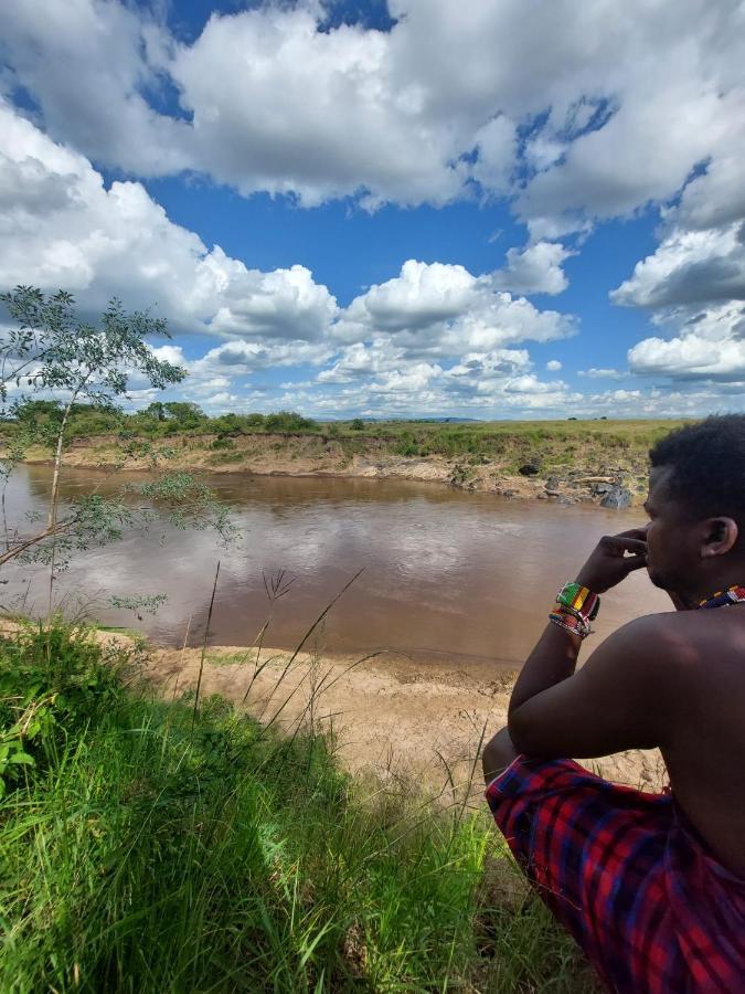 Maasai homestay camping Sekenani Bagian luar foto