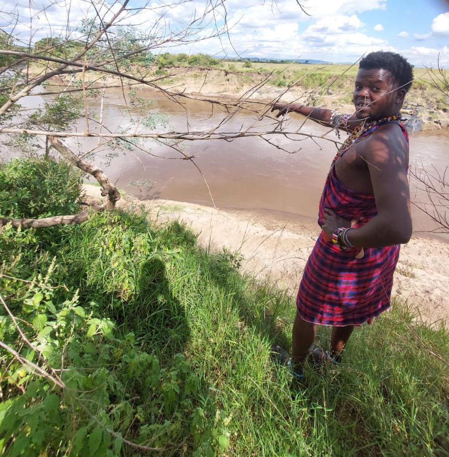 Maasai homestay camping Sekenani Bagian luar foto