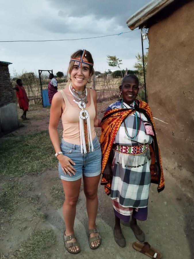 Maasai homestay camping Sekenani Bagian luar foto