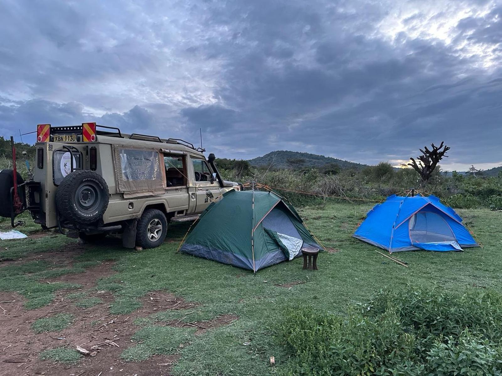Maasai homestay camping Sekenani Bagian luar foto