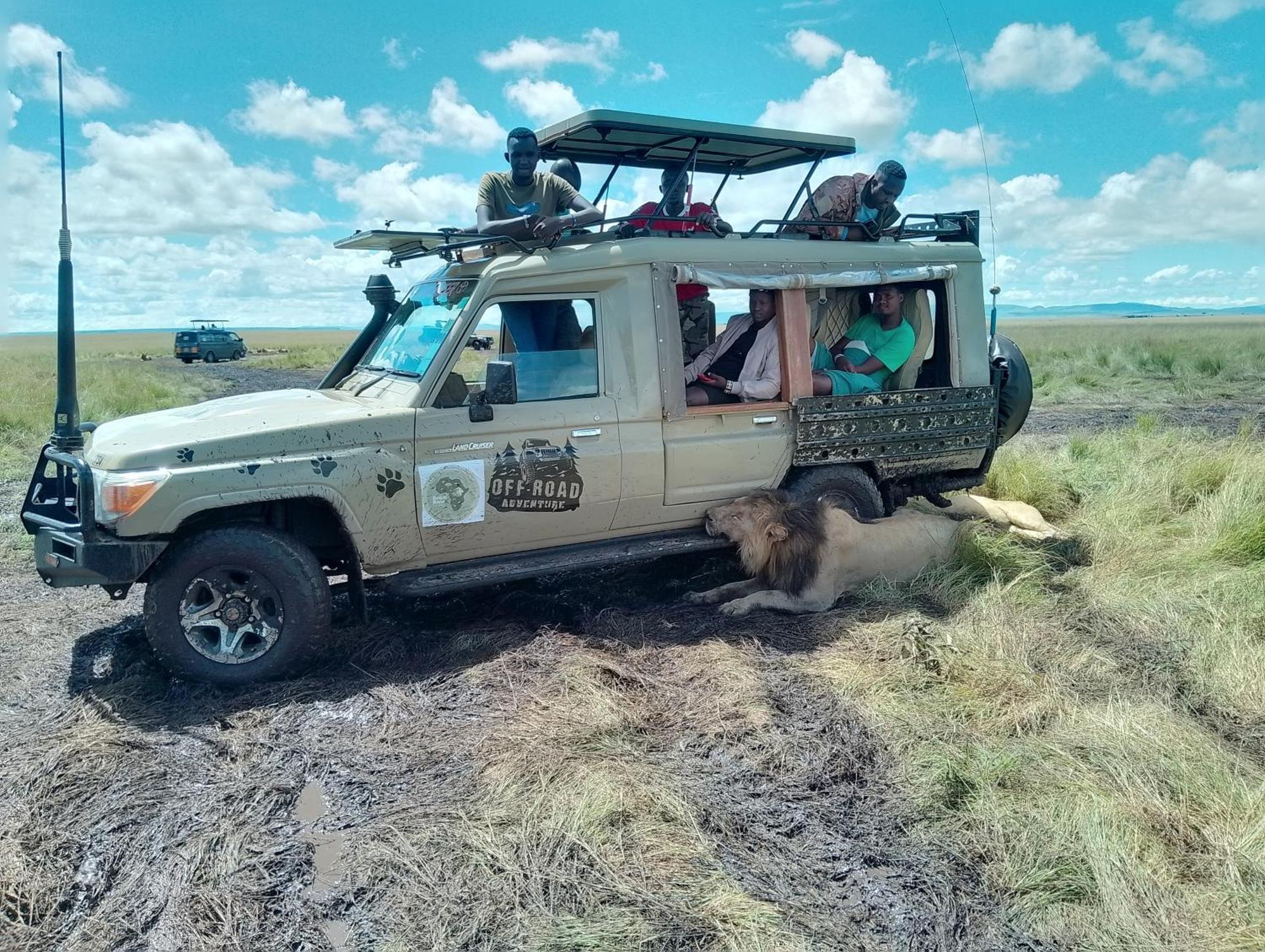 Maasai homestay camping Sekenani Bagian luar foto
